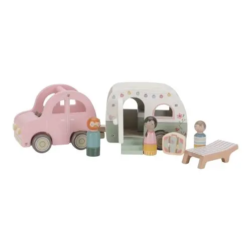 Macchinina con Roulotte - Toy Car with Caravan (LD8022)