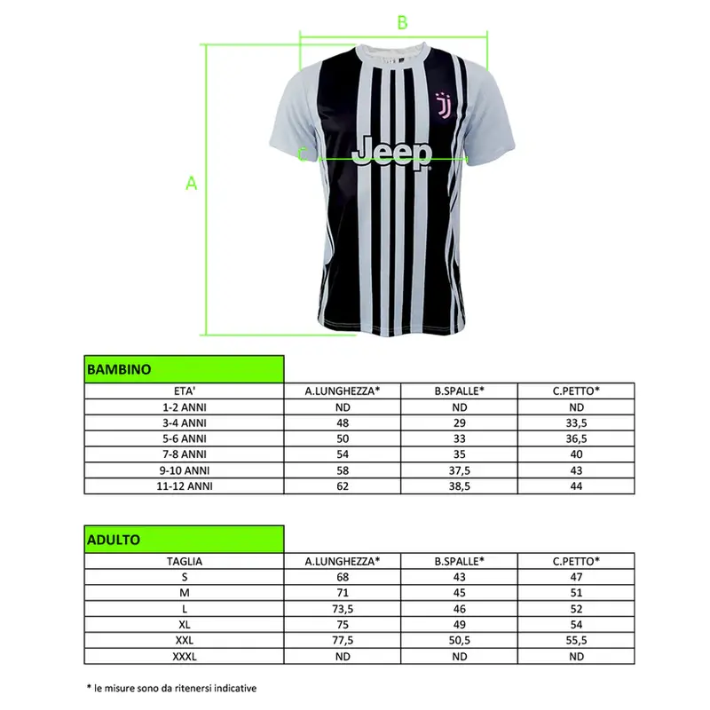 Maglia Juventus 12 Anni