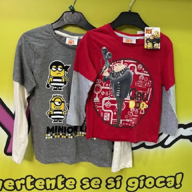 Maglia manica lunga per Bambino dei Minions