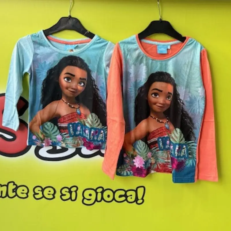 Maglietta manica lunga Disney Vaiana