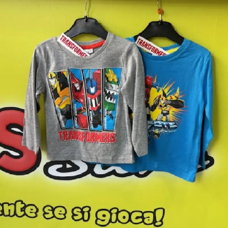 Maglietta manica lunga Transformers
