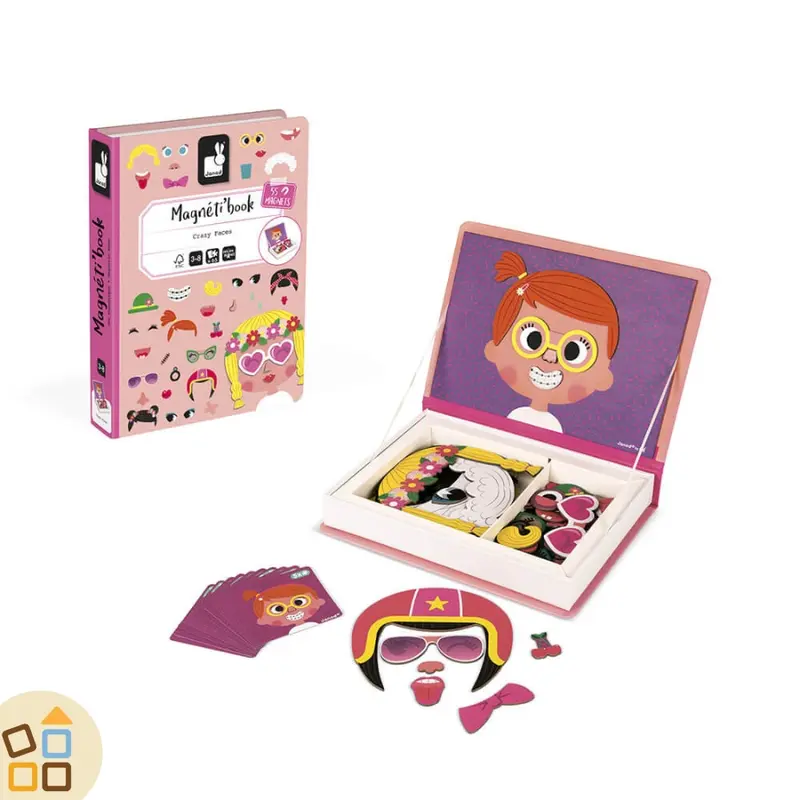 MAGNETI BOOK, CRAZY FACES RAGAZZA