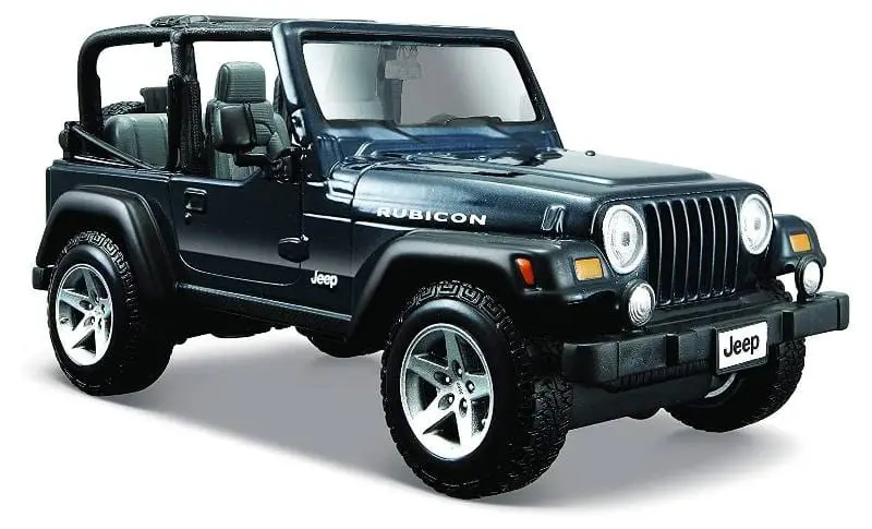 Maisto Jeep Wrangler Rubicon in Scala 1