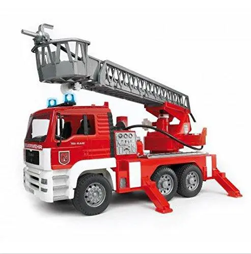 Man Tga Autopompa Pompieri Con Luci E Suono