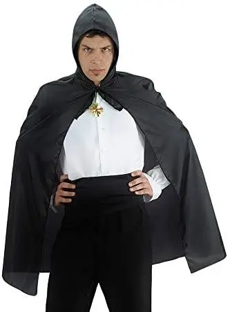 Mantello Nero Taffetas