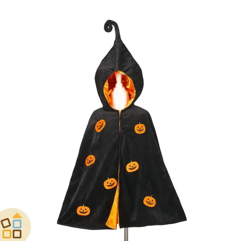 MANTELLO ZUCCA HALLOWEEN 4/8 ANNI