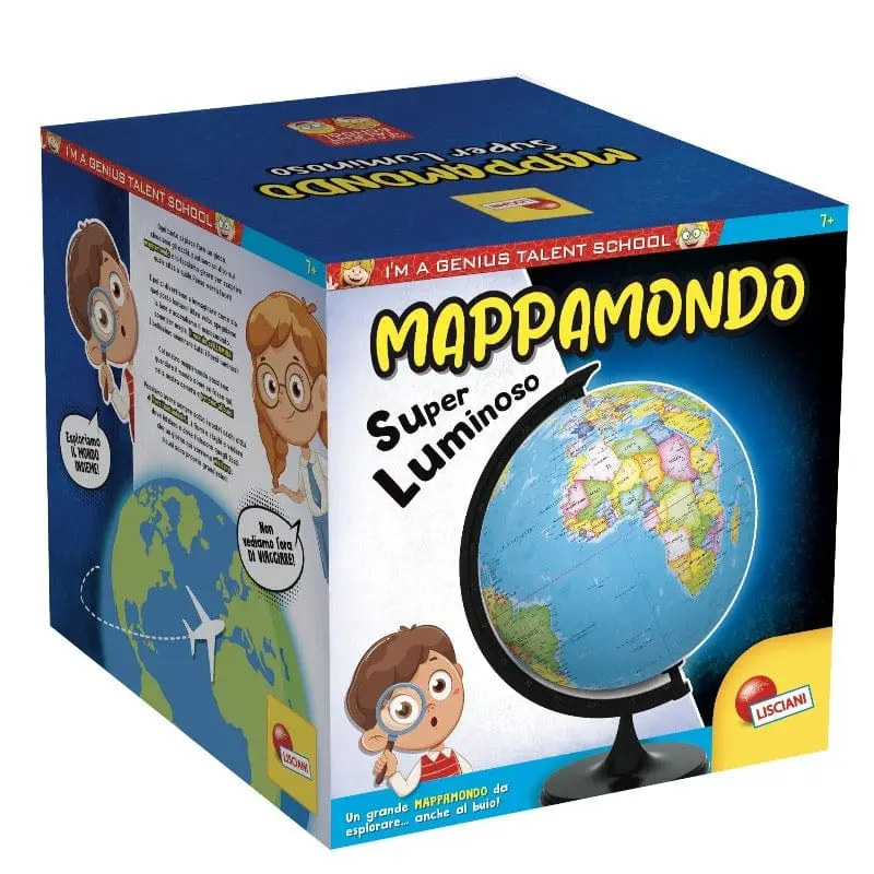 Mappamondo Super Luminoso - Lisciani Giochi