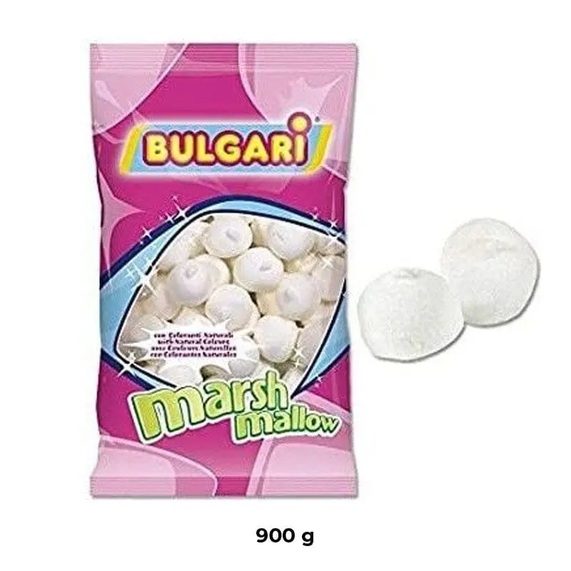 Marshmallow Palline Bianche 900 Grammi - Bulgari