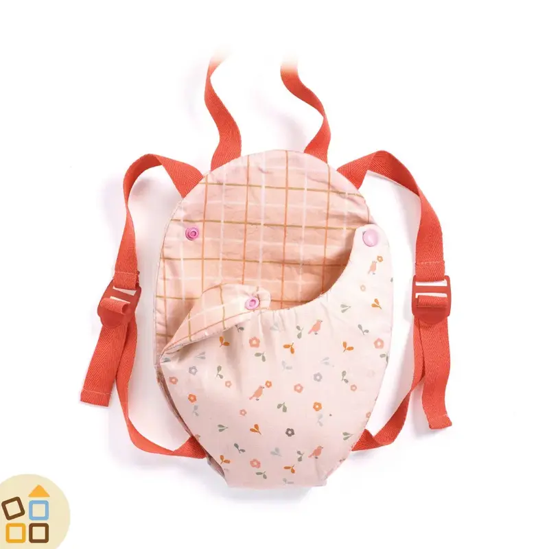 MARSUPIO PORTA BAMBOLE POMEA, ROSA
