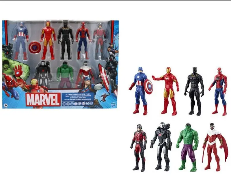 Marvel Avengers, Set Collezione da 8 Personaggi