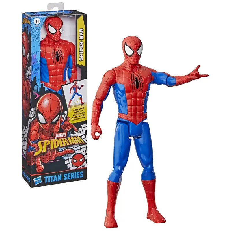 Marvel Spider-Man Titan Series Spider-Man - Personaggio 30 cm