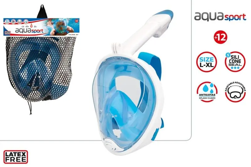 Maschera Snorkeling Uomo (L-XL)