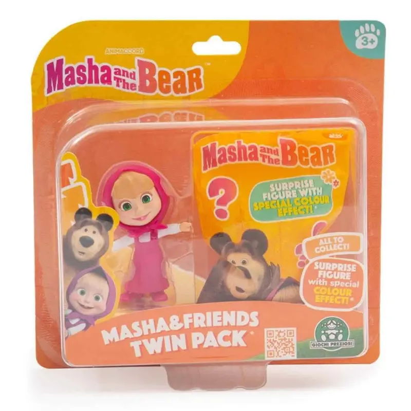 Masha e Orso coppia di Personaggi Cambia Colore