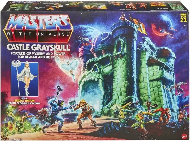 Masters of the Universe Castello di Grayskull con Personaggio Sorceress Edizione Speciale GXP44