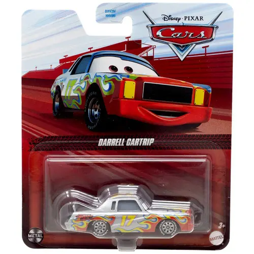 Mattel Cars Darrell Cartrip 1/64 metallo