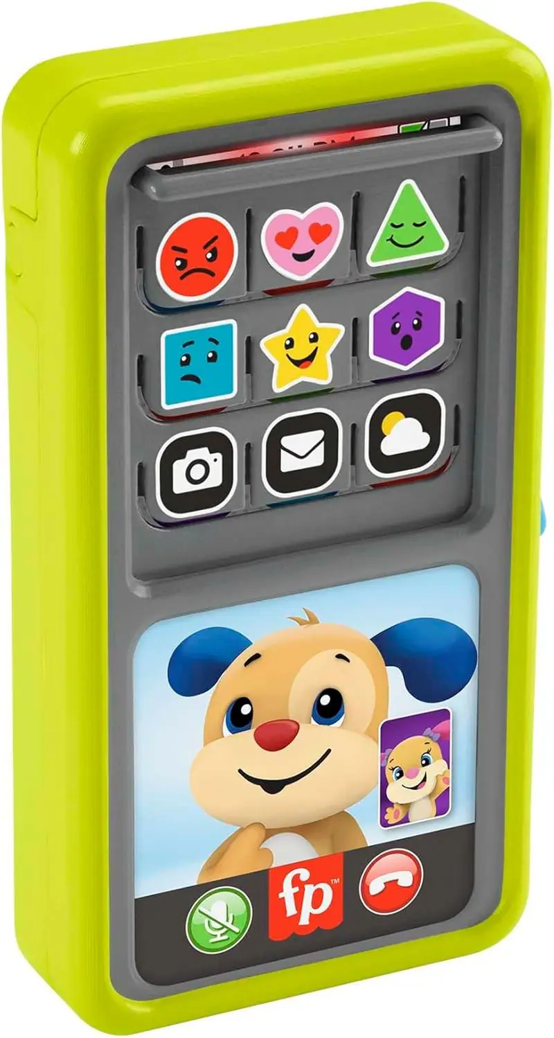 MAttel Fisher-Price Smartphone Scorri e Impara Gioco Educativo Interattivo 6M+