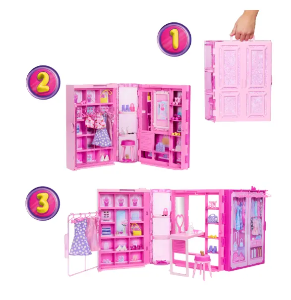 Mattel Hxd58 Babrie Armadio Dei Sogni
