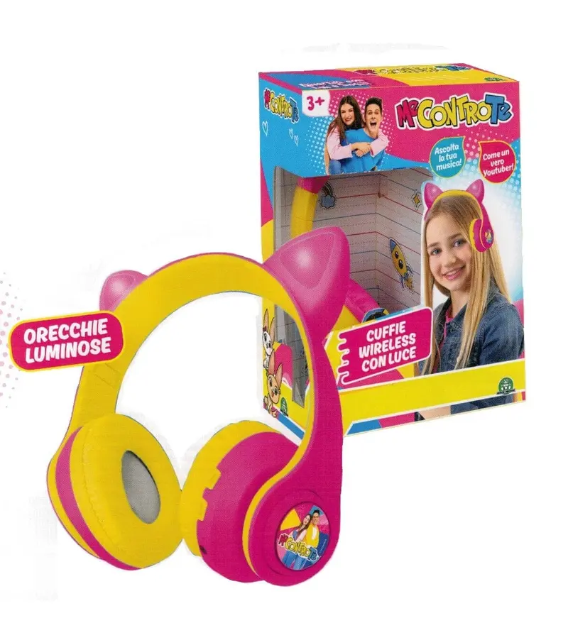 Me Contro Te nuove Cuffie Wireless con Microfono di Lui e Sofì