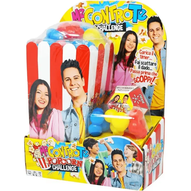 ME CONTRO TE Pop Corn Challenge