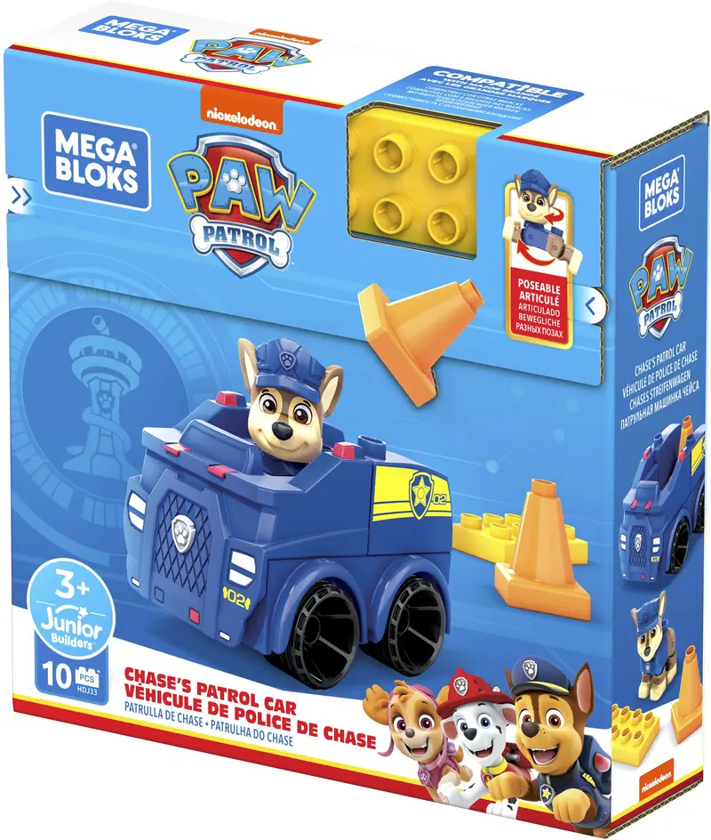 Mega Bloks set Costruzioni Paw Patrol Veicolo Chase HDJ33
