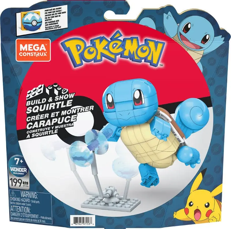 Mega Construx - Pokémon Costruzioni Squirtle