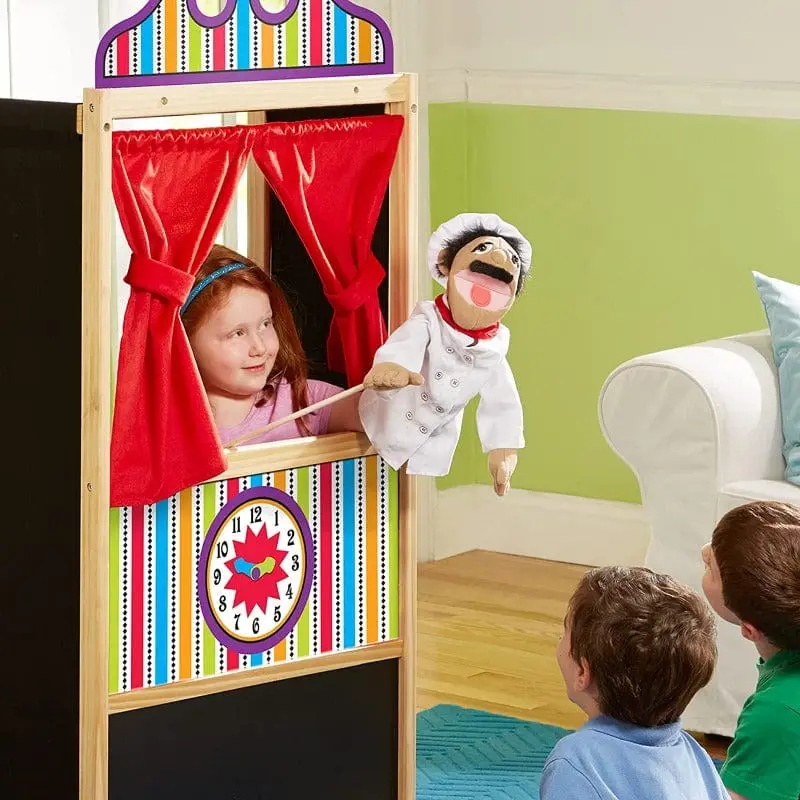 Melissa & Doug - Teatrino delle marionette Deluxe