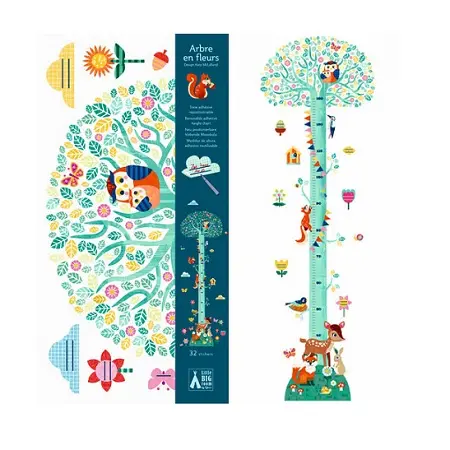Metro da parete - Albero in fiore Djeco