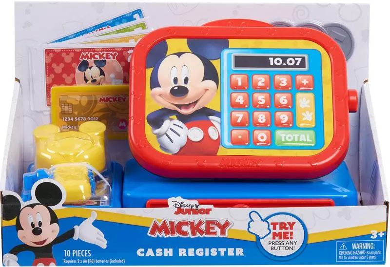 Mickey Mouse Registratore di Cassa Mickey Mouse, Cassa Topolino