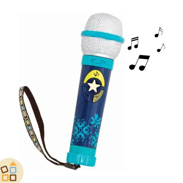 MICROFONO KARAOKE, 8 CANZONI E AMPLIFICATORE VOCE