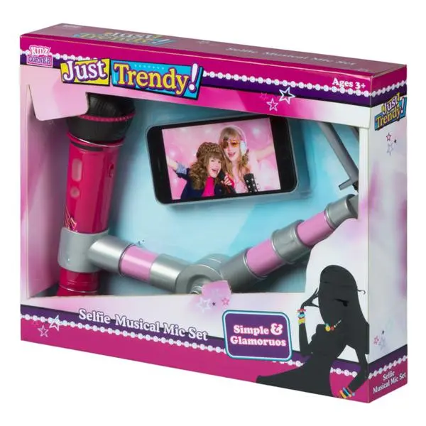 Microfono Karaoke Bambina Selfie con Effetti Sonori