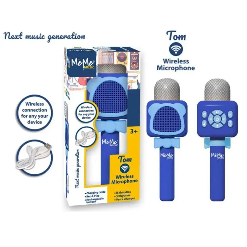 Microfono Karaoke Wireless con Altoparlante incorporato