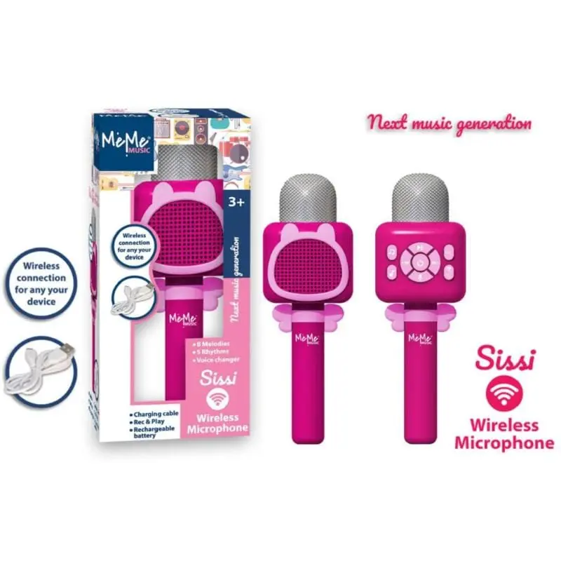 Microfono Karaoke Wireless Sissi - MeMe Music