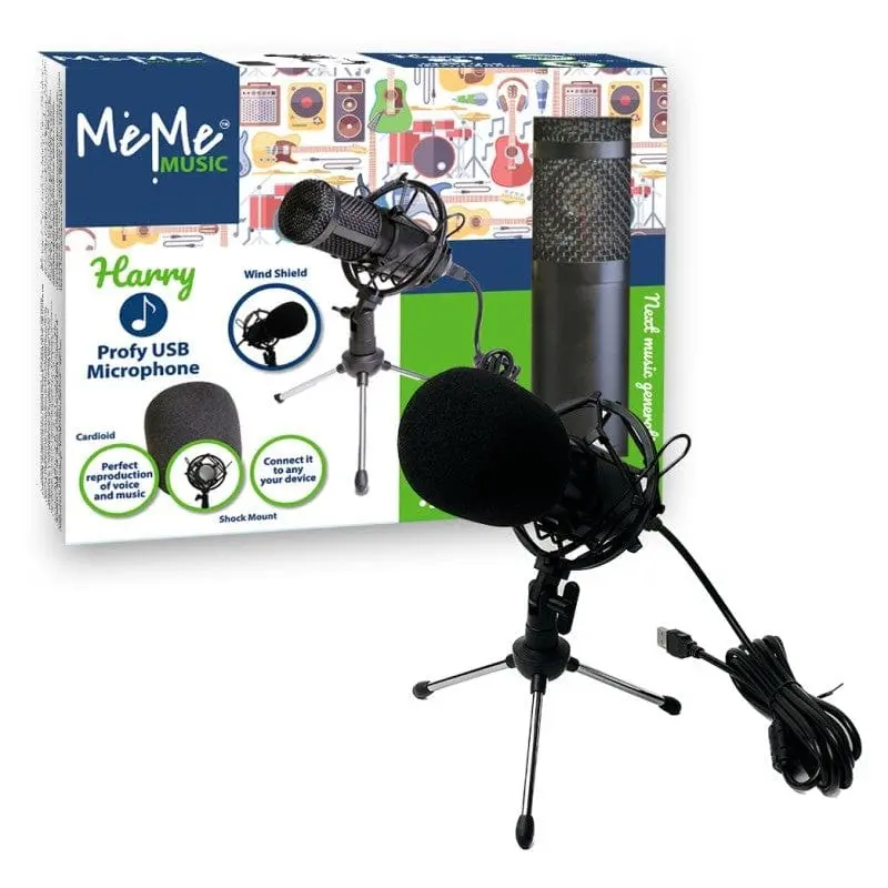 Microfono Professionale a Condensatore per Cantare come le Star - MeMe Music