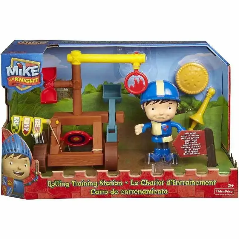 Mike il Cavaliere playset con Centro di Addestramento Itinerante