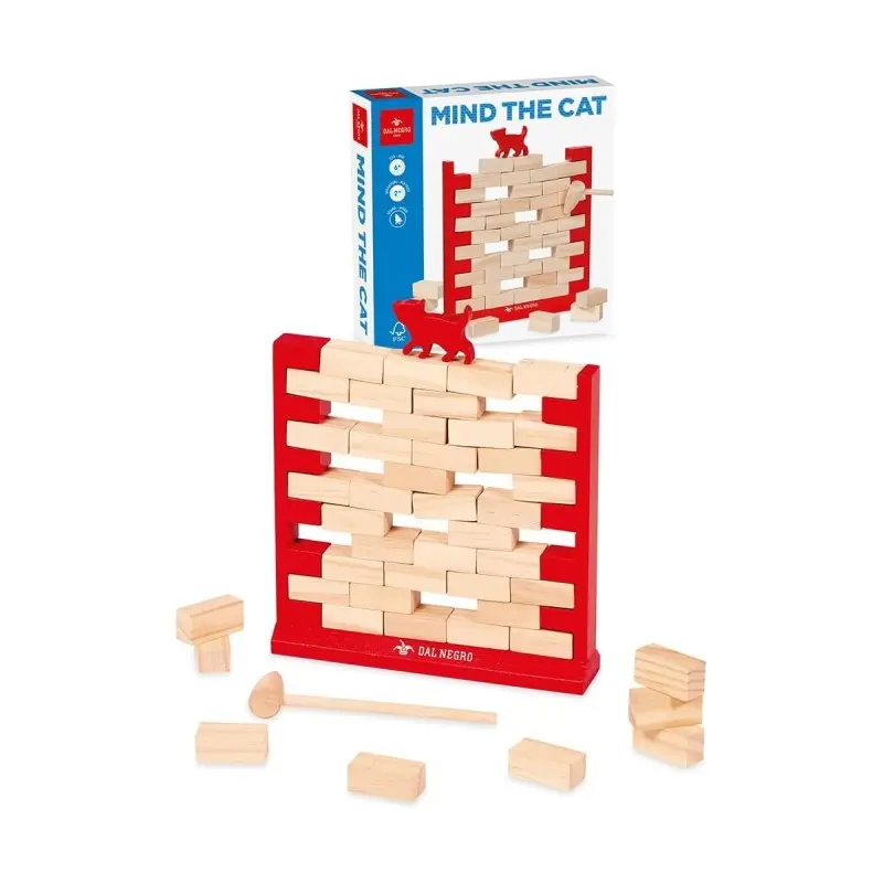 Mind The Cat Gioco In Legno