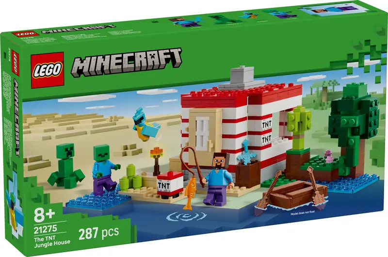 MINECRAFT CASA NELLA GIUNGLA ESPLOSIVA 21275