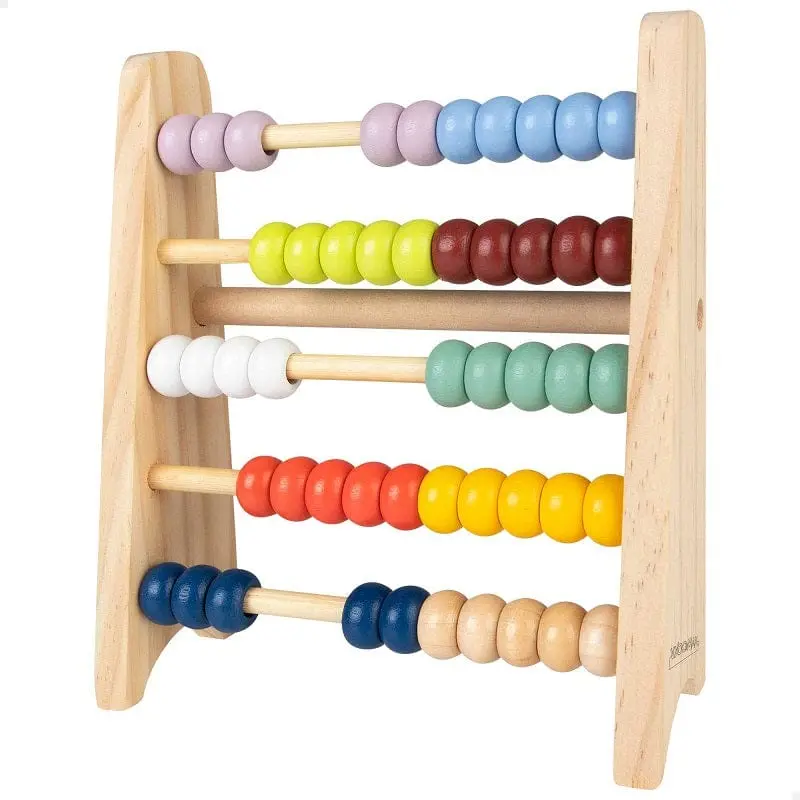 Mini Abaco in Legno per Bambini