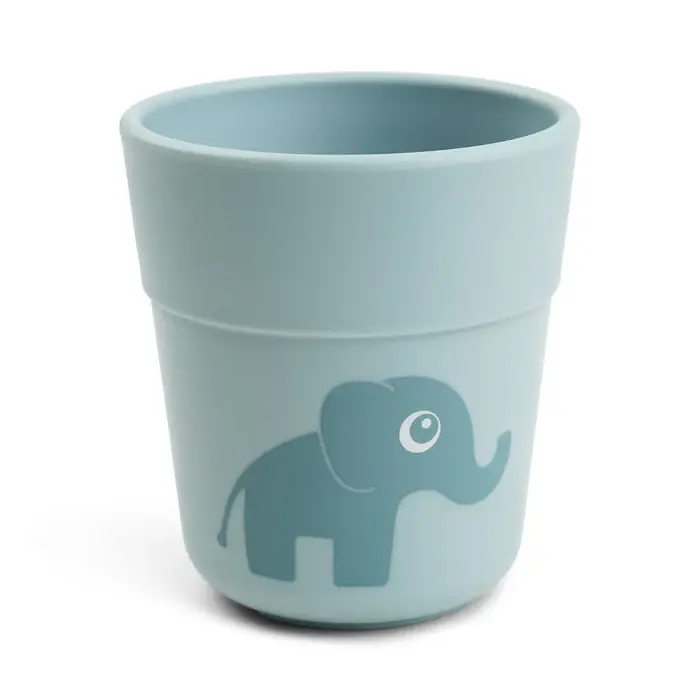 Mini Bicchiere 100% PP Alimentare - Elefante Blu