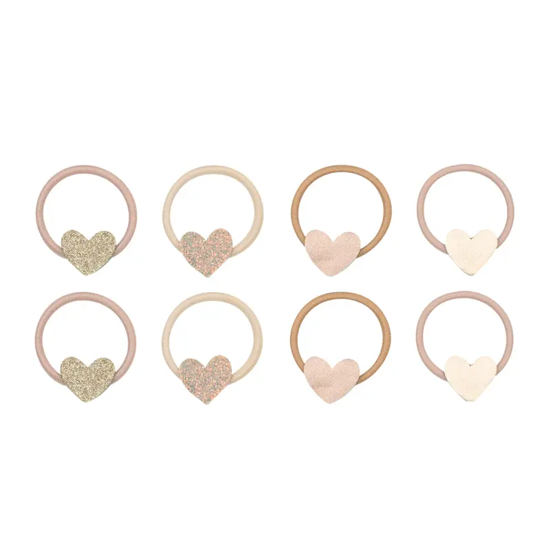 Mini Elastici Capelli - Heart