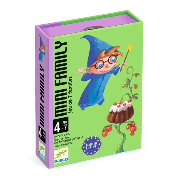 Mini Family, Gioco di Carte - Djeco - Art. 05101