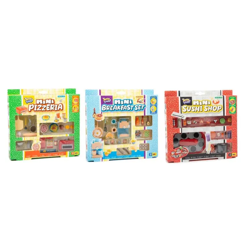 Mini playset con Cibo in Miniatura e tantissimi Accessori