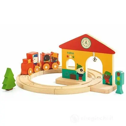 Mini Treno - Pista in legno