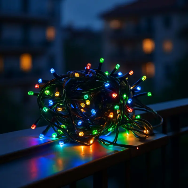 Minilucciole LED 100 Luci Multicolor per Esterno, Natale e Decorazioni