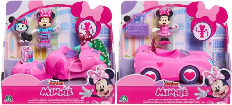 Minnie Mouse Personaggio con Veicolo Topolina
