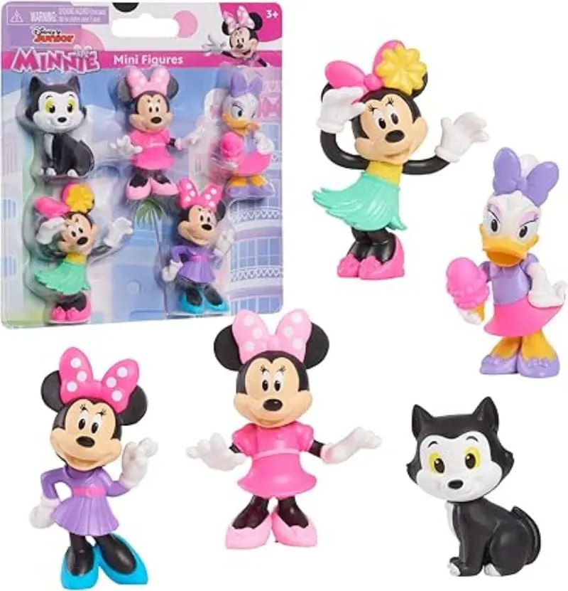 Minnie Mouse set 5 Personaggi da collezione