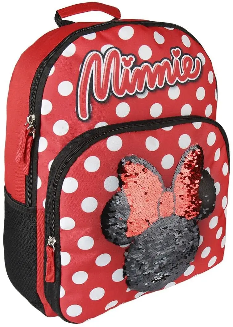 Minnie Zainetto con paillettes reversibili , zaino scuola 42 cm