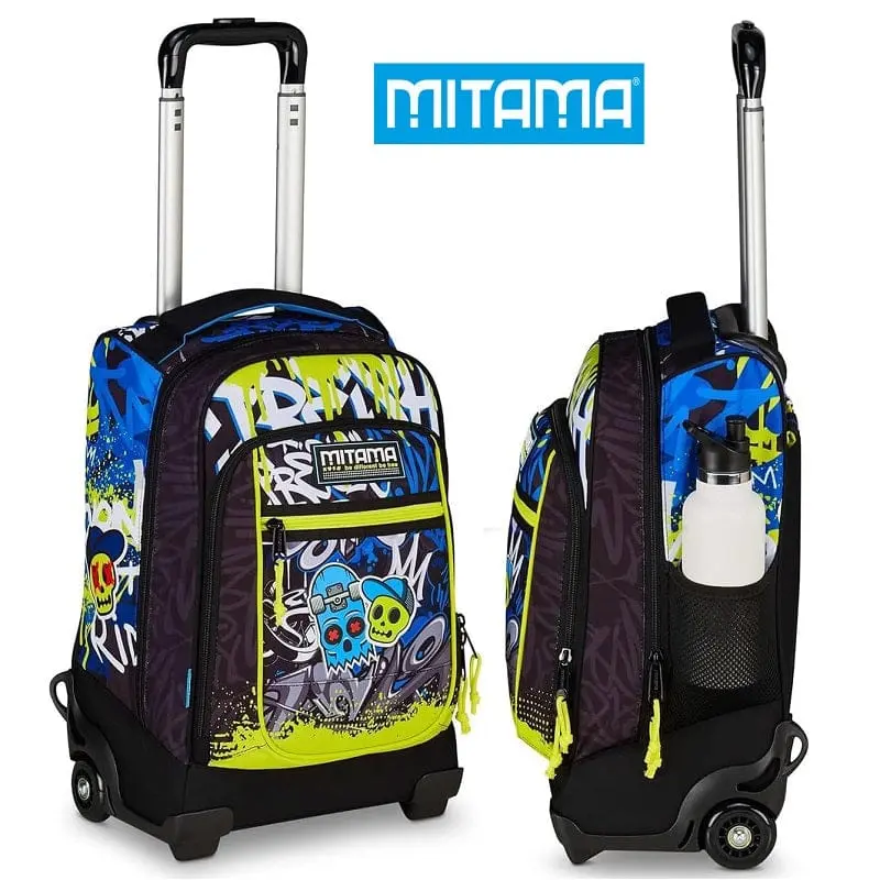 Mitama Trolley School Skate per bambini e ragazzi, scuola elementare e media