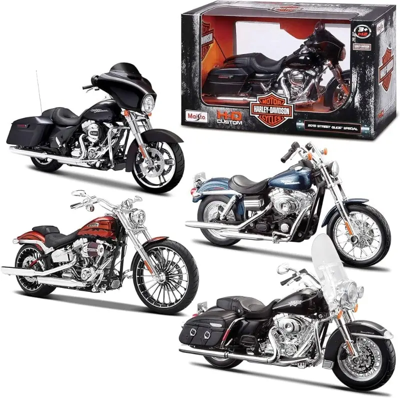 Modellini Harley Davidson in scala 1