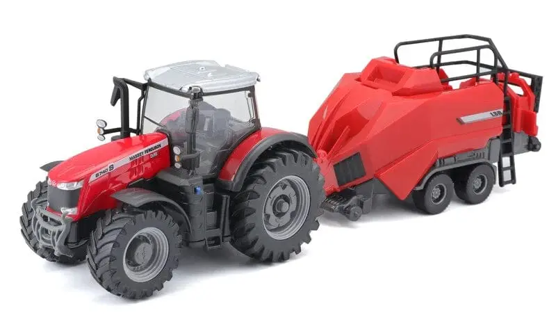 Modellino Trattore con Rimorchio Deluxe - Bburago