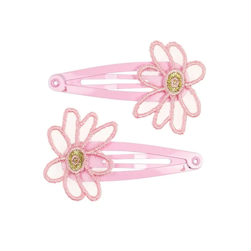 Mollette Per Capelli Lynette Rosa Fiori